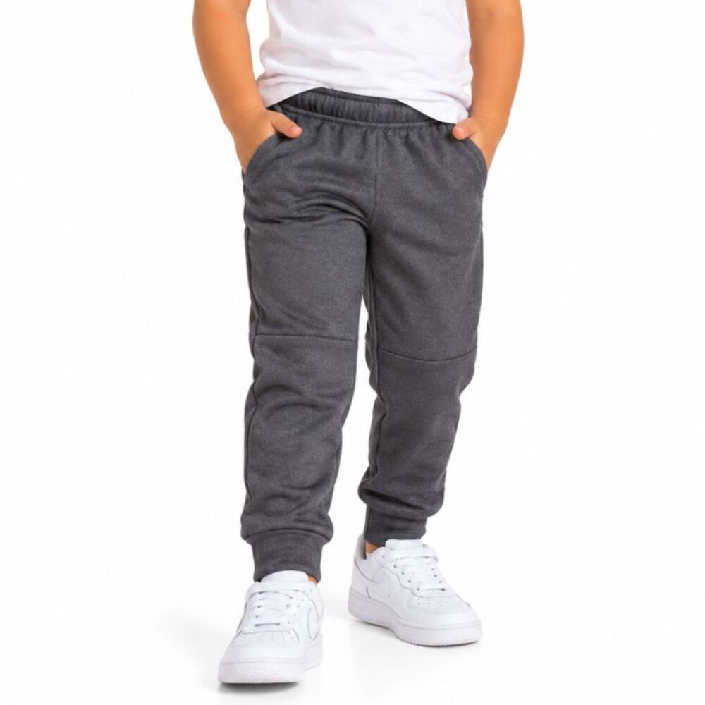 🔥 5 for $30 🔥 Athletic Works Boys’ Gray Fleece-Lined Joggers | Size 5T